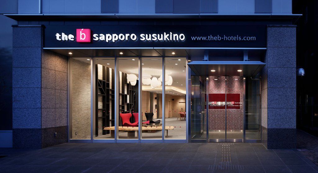 The B Sapporo Susukino Hotel Eksteriør billede